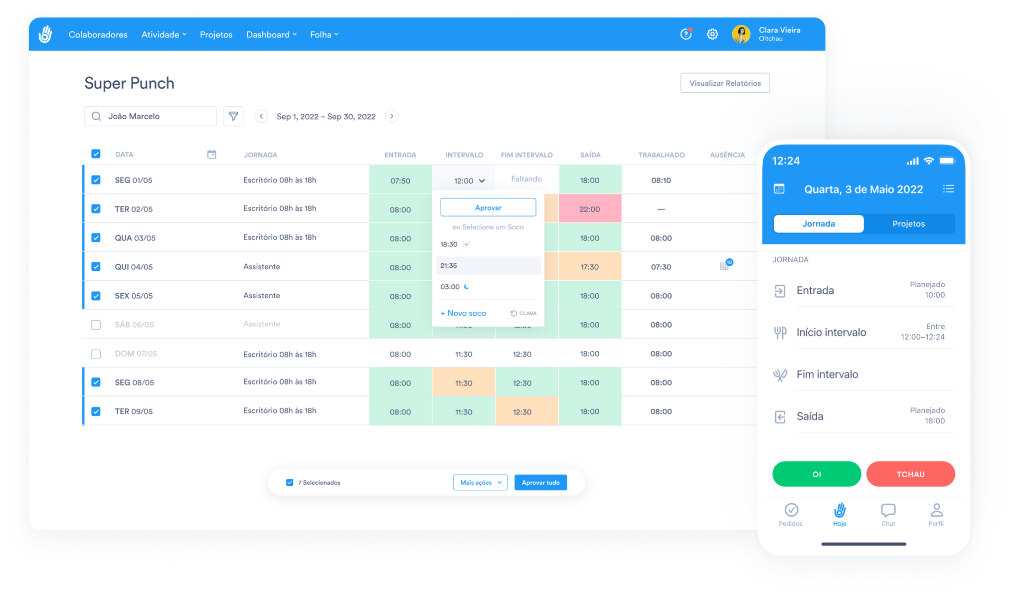 oitchau-controle-de-ponto-timesheets